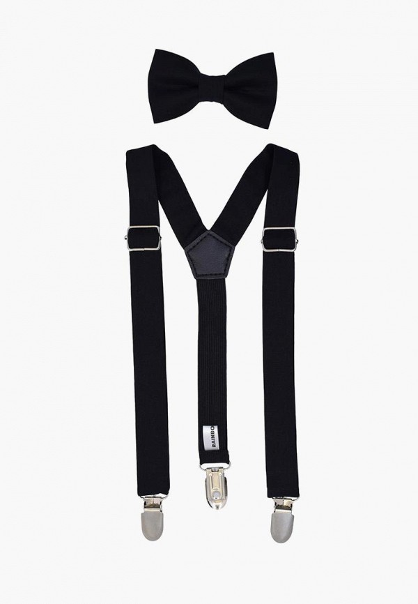 

Бабочка и подтяжки Rainbowtie, Черный