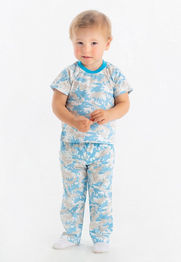 Пижама КотМарКот голубой, размер 110, фото 6