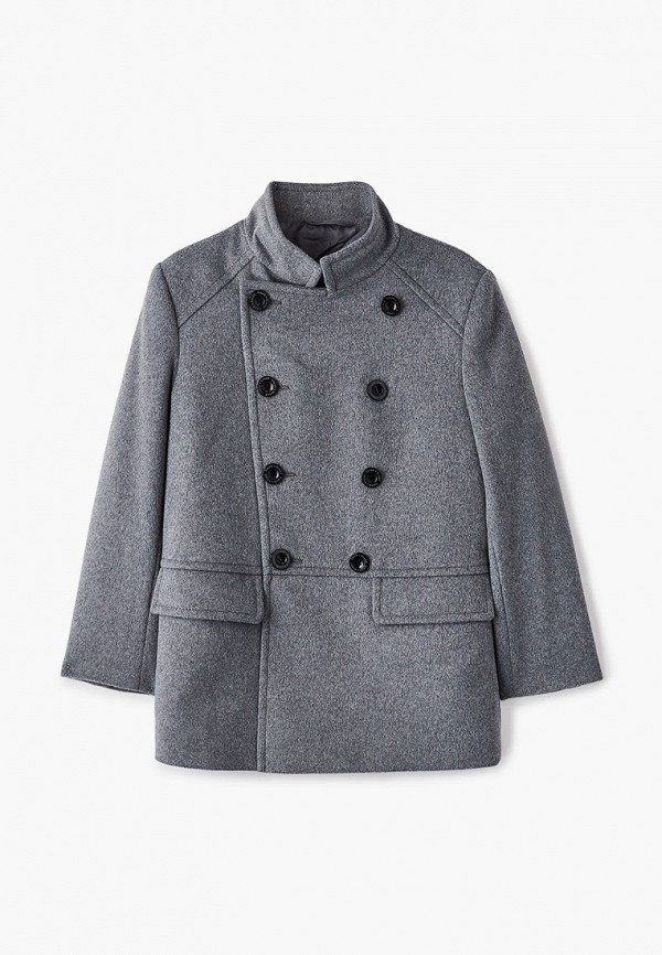 Пальто для мальчика Smith's brand цвет серый 