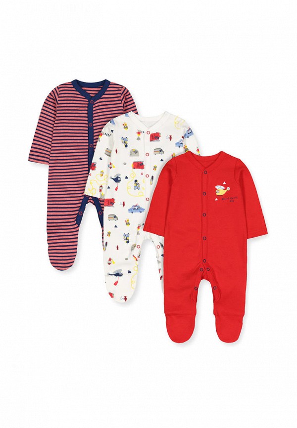 

Комбинезоны 3 шт. Mothercare, Разноцветный