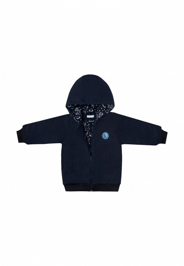 Куртка для мальчика утепленная Diva Kids цвет синий  Фото 2