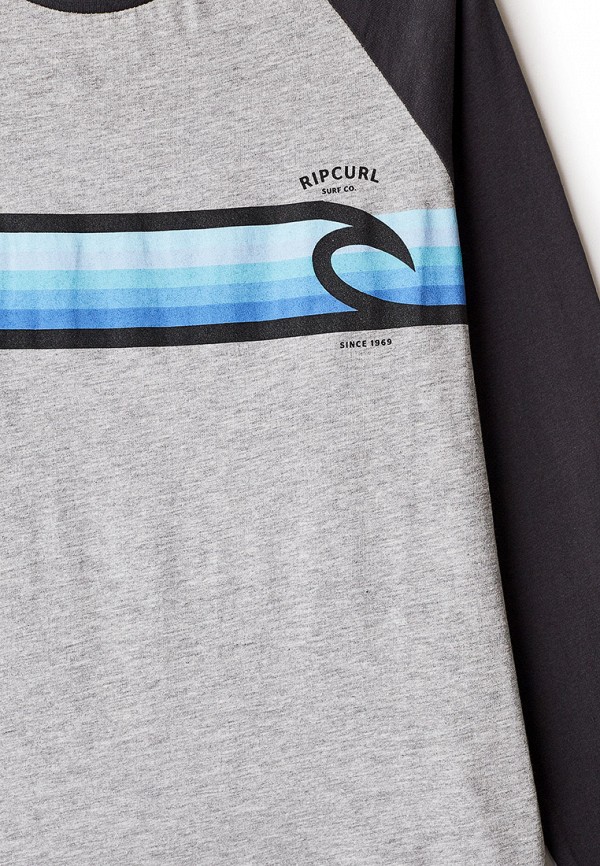 

Лонгслив Rip Curl, Серый, RAINBOW RAGLAN LS TEE
