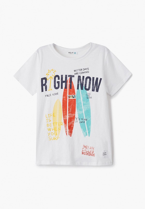 

Футболка Sela, Белый, Exclusive online