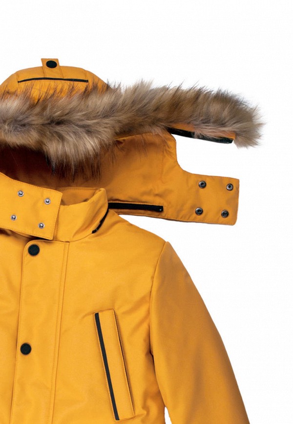 Куртка для мальчика утепленная Nikastyle цвет желтый  Фото 4