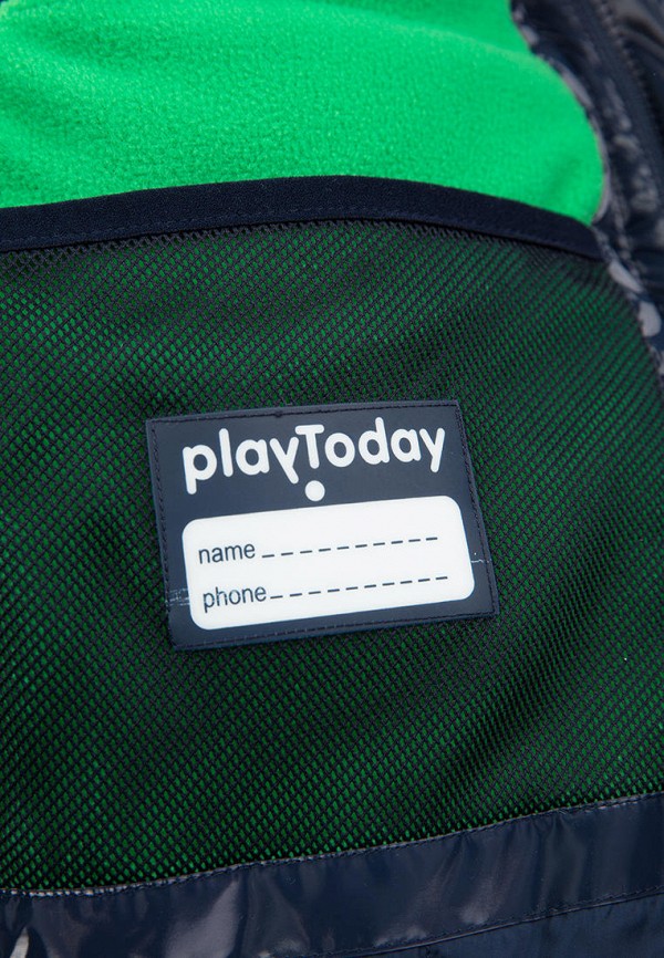 Куртка для мальчика утепленная PlayToday цвет синий  Фото 4