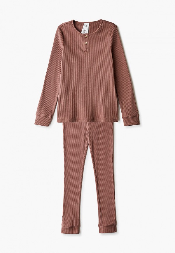 Пижама для мальчика Sela цвет коричневый 