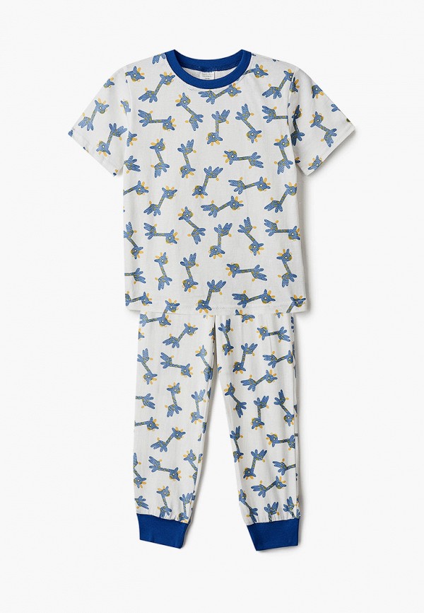 Пижама для мальчика КотМарКот цвет белый 