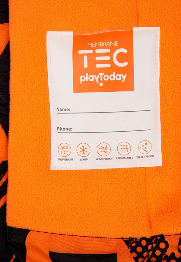 Костюм утепленный PlayToday цвет оранжевый  Фото 8