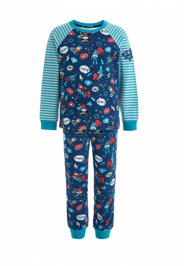Пижама для мальчика Juno цвет синий 