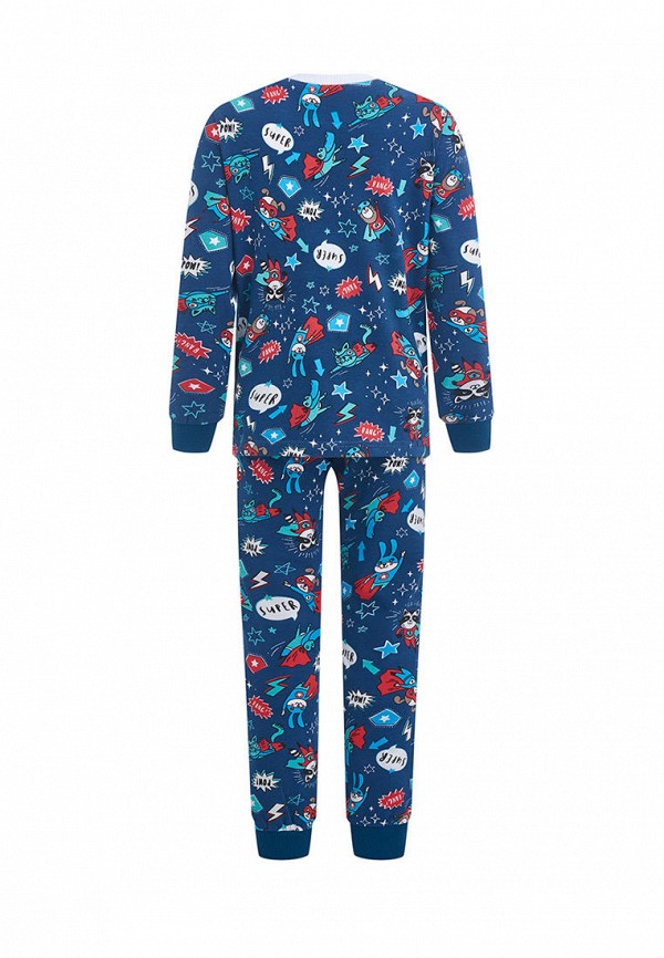Пижама для мальчика Juno цвет синий  Фото 2