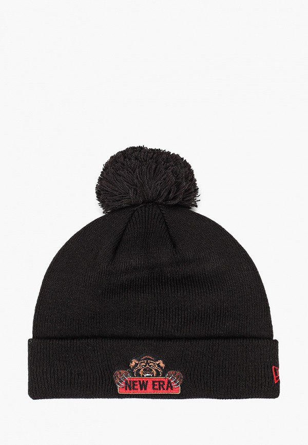 

Шапка New Era, Черный, RUSSIAN BEAR KNIT