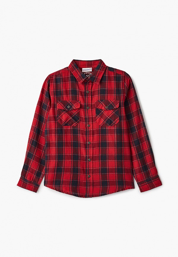 Рубашка для мальчика Coccodrillo цвет красный 