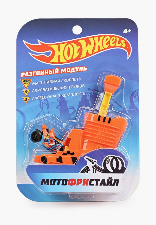 

Набор игровой 1Toy, Оранжевый, Hot Wheels Мотофристайл