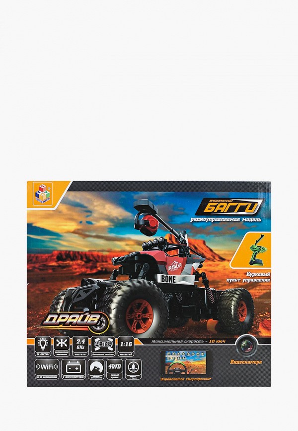 

Игрушка радиоуправляемая 1Toy, Хаки, Драйв, багги на р/у