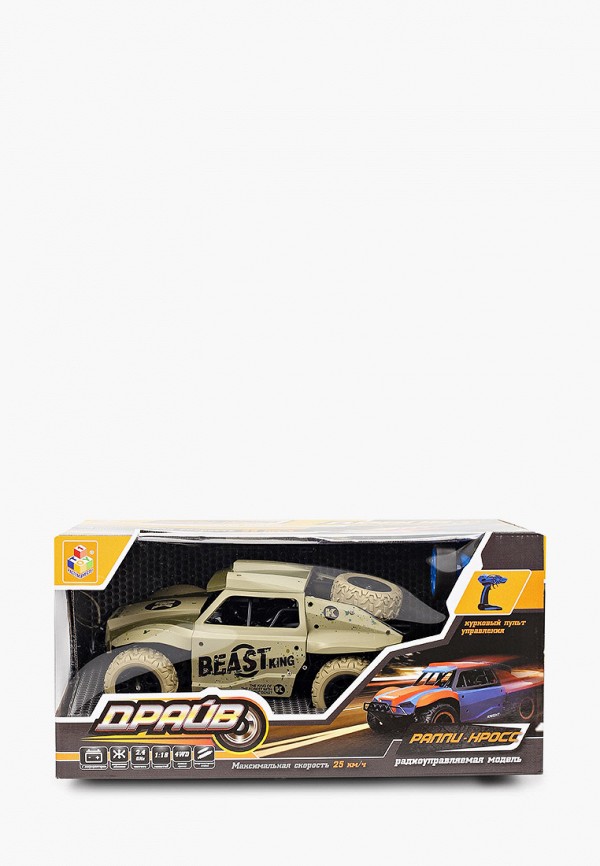 

Игрушка радиоуправляемая 1Toy, Хаки, «Драйв»