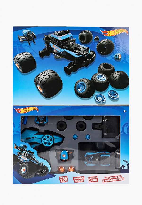 

Игрушка радиоуправляемая 1Toy, Разноцветный, Hot Wheels багги на р/у