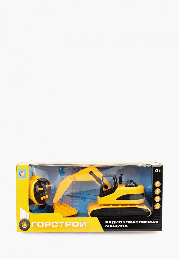 

Игрушка радиоуправляемая 1Toy, Желтый, экскаватор «Горстрой»
