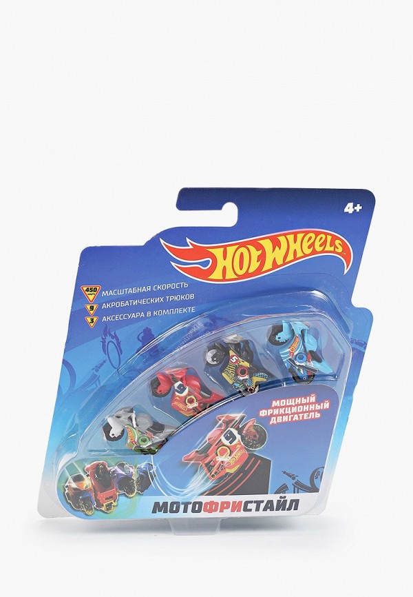 

Набор игровой 1Toy, Разноцветный, Hot Wheels Мотофристайл