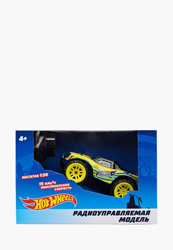 

Игрушка радиоуправляемая 1Toy, Желтый, toy Hot Wheels, машина на р/у