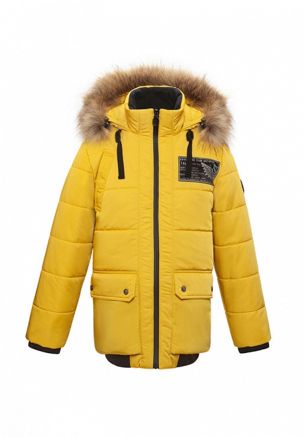 Куртка для мальчика утепленная Талви цвет желтый 