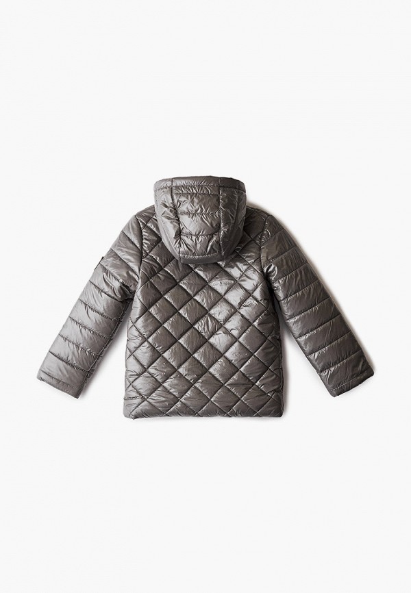Куртка для мальчика утепленная V-Baby цвет серый  Фото 2