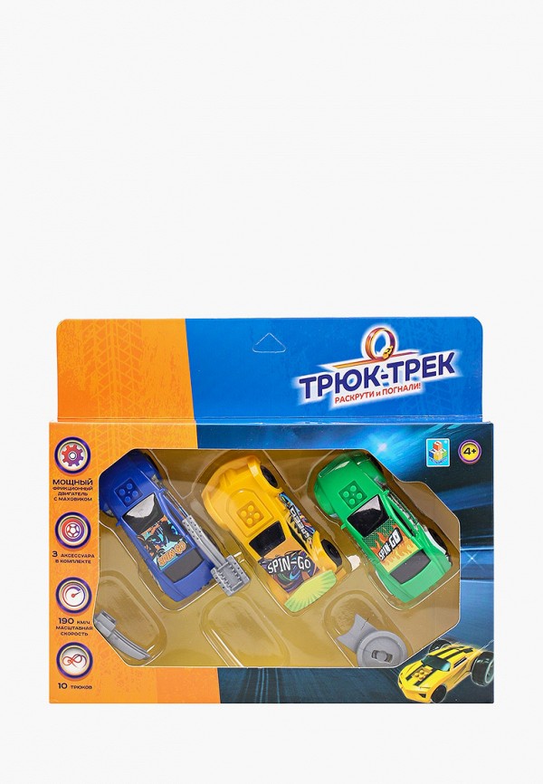 

Набор игровой 1Toy, Разноцветный, из 3 машинок фрикционных