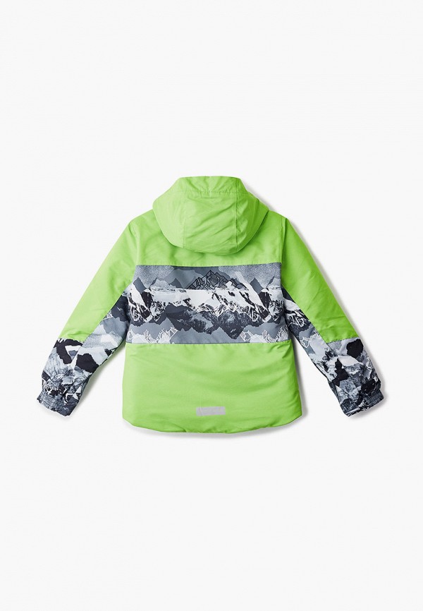Куртка для мальчика горнолыжная Glissade цвет зеленый  Фото 2