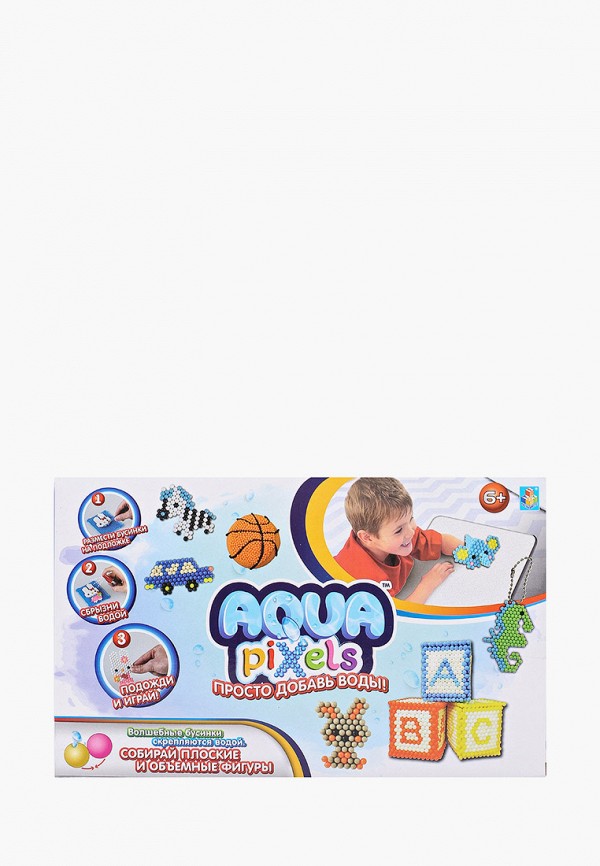 

Набор игровой 1Toy, Разноцветный, 1toy, Aqua pixels, "Веселые животные"