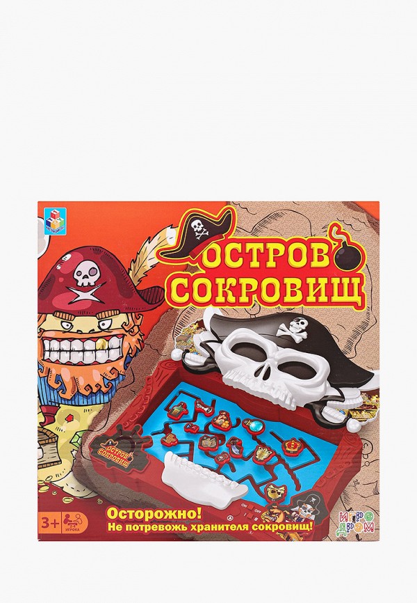 

Игра настольная 1Toy, Разноцветный, "Остров сокровищ"