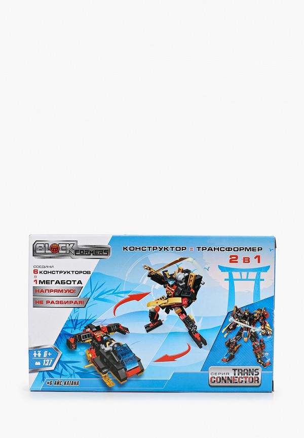 

Конструктор 1Toy, Разноцветный, 1TOY Blockformers Transconnector конструктор "Мегасамурай" 1 шт. в д/б, коробка