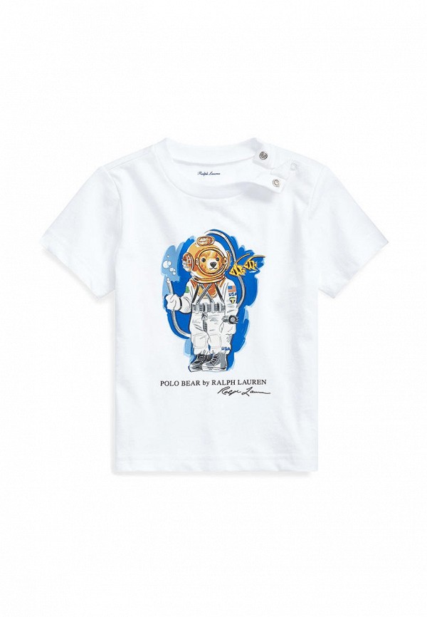 

Футболка Polo Ralph Lauren, Белый, Polo Ralph Lauren MP002XB00UAL