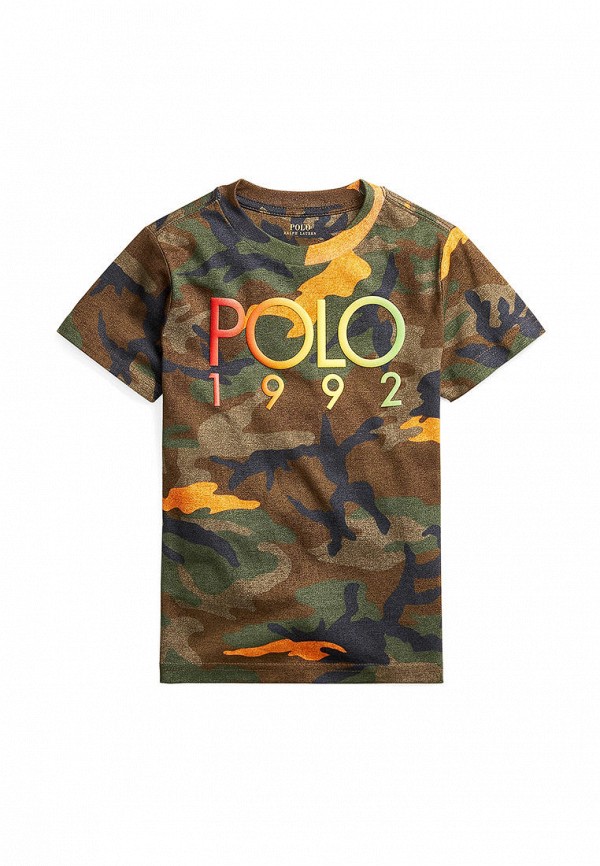 

Футболка Polo Ralph Lauren, Хаки, Polo Ralph Lauren MP002XB00UB2