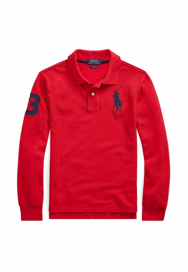 

Поло Polo Ralph Lauren, Красный, Polo Ralph Lauren MP002XB00UBO