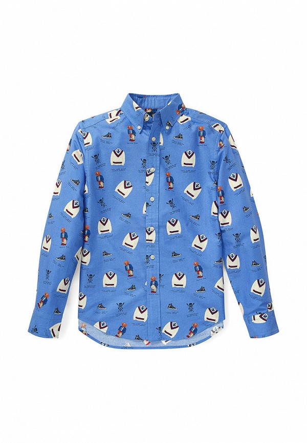 

Рубашка Polo Ralph Lauren, Голубой