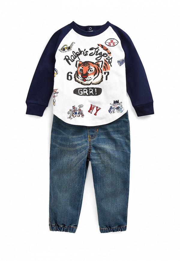 

Комплект Polo Ralph Lauren, Белый;синий, Polo Ralph Lauren MP002XB00UCA