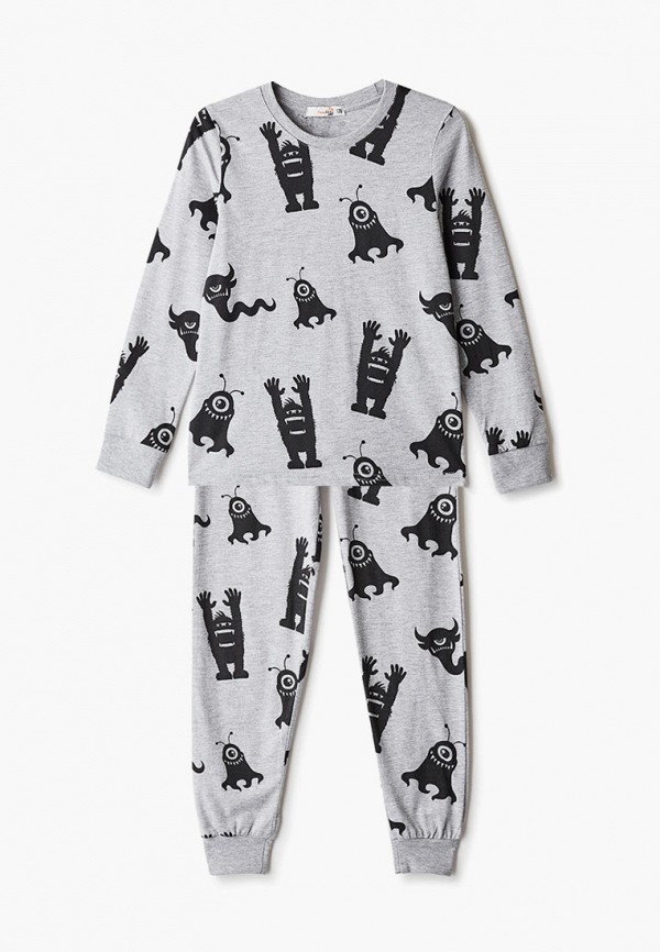 Пижама для мальчика RoxyFoxy цвет серый 