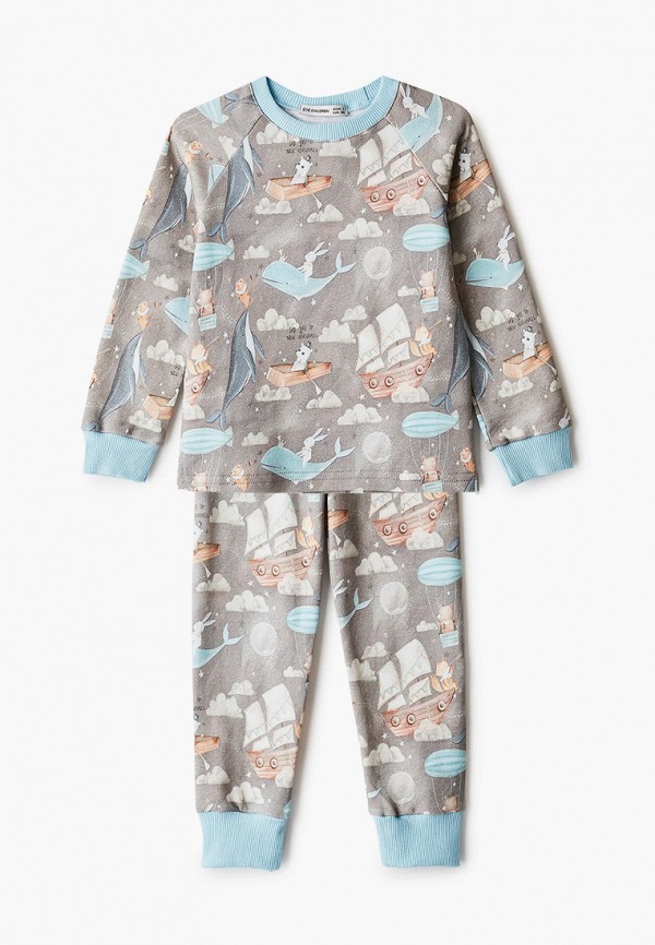 Пижама для мальчика Ete Children цвет серый 