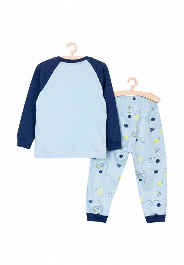 Пижама для мальчика 5.10.15 цвет голубой  Фото 3