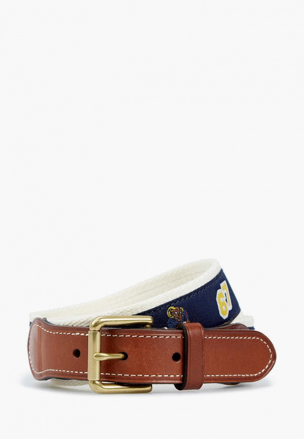 

Ремень Polo Ralph Lauren, Синий, Polo Ralph Lauren MP002XB00UXM