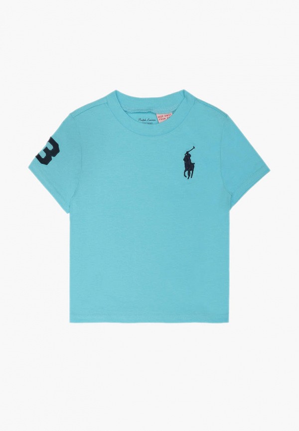 

Футболка Polo Ralph Lauren, Голубой, Polo Ralph Lauren MP002XB00V07