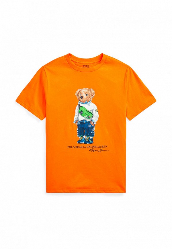 

Футболка Polo Ralph Lauren, Оранжевый, Polo Ralph Lauren MP002XB00VI9