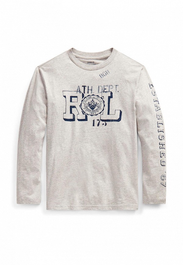 

Лонгслив Polo Ralph Lauren, Серый