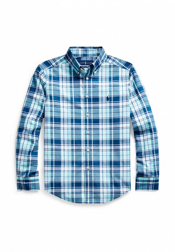 

Рубашка Polo Ralph Lauren, Голубой, Polo Ralph Lauren MP002XB00VJX