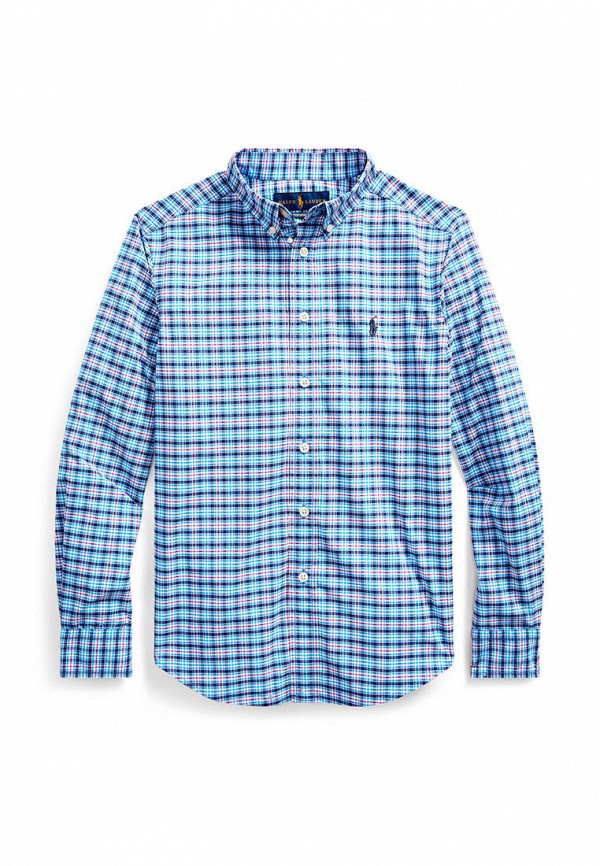 

Рубашка Polo Ralph Lauren, Голубой, Polo Ralph Lauren MP002XB00VK4