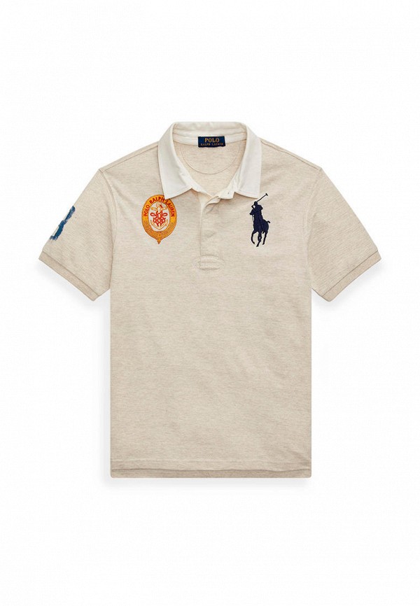 

Поло Polo Ralph Lauren, Бежевый, Polo Ralph Lauren MP002XB00VMX