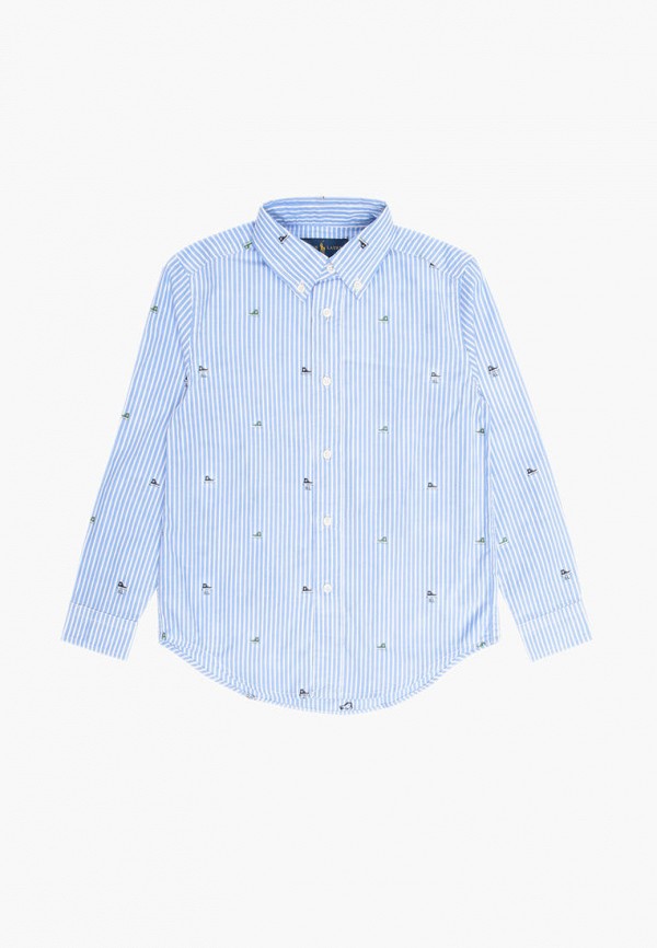 

Рубашка Polo Ralph Lauren, Голубой, Polo Ralph Lauren MP002XB00VTV