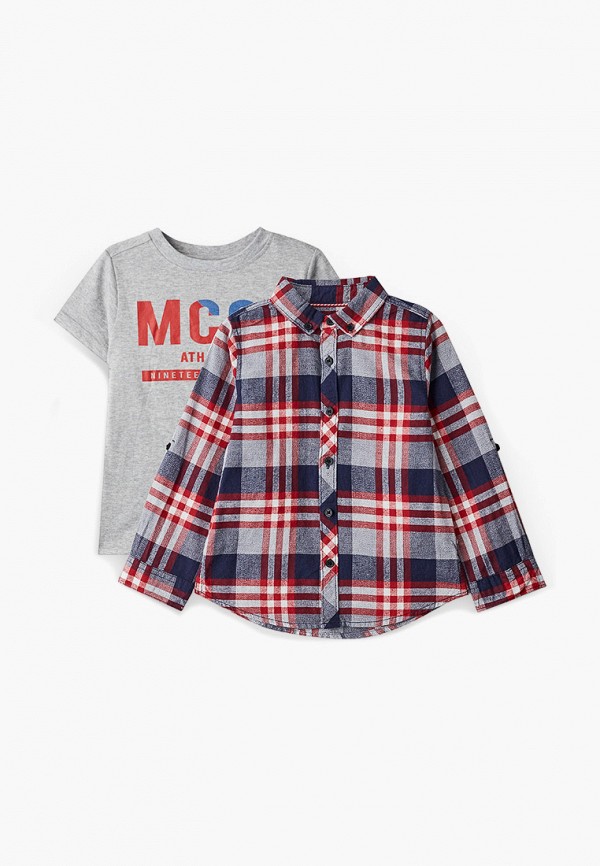 

Рубашка и футболка Mothercare, Серый
