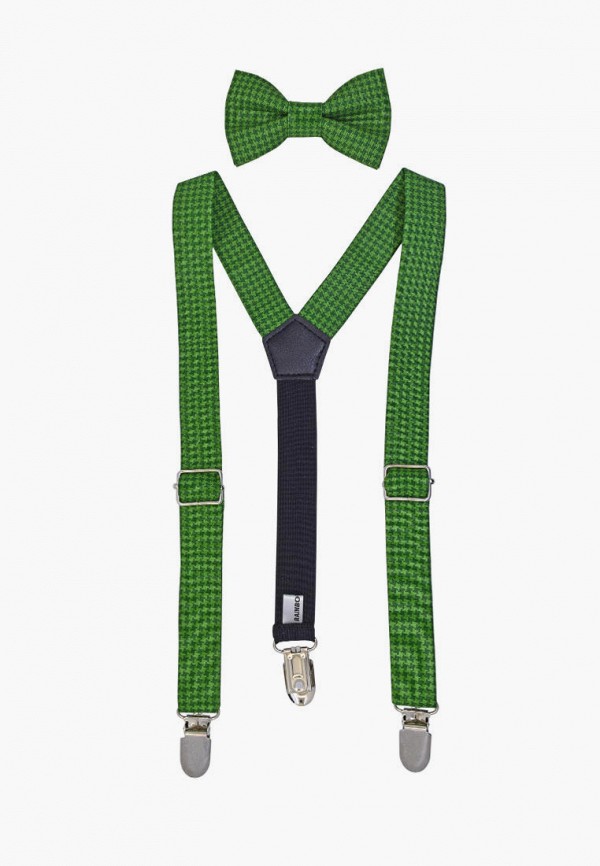 

Бабочка и подтяжки Rainbowtie, Зеленый