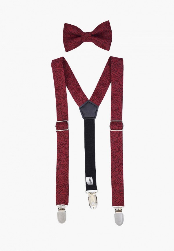 

Бабочка и подтяжки Rainbowtie, Бордовый
