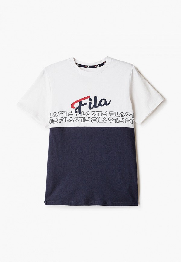 Футболка для мальчика Fila цвет белый 